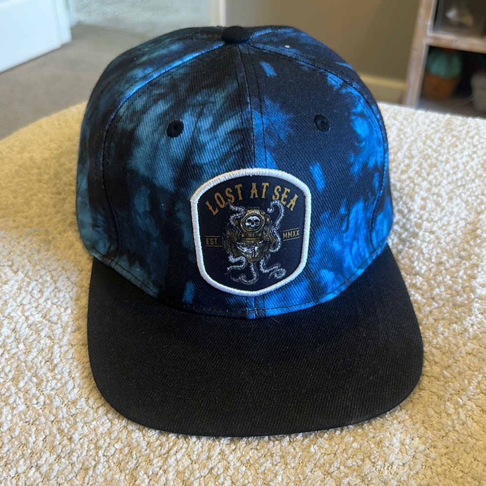 Relentless betrayal Lost at Sea Blue and Black Cap